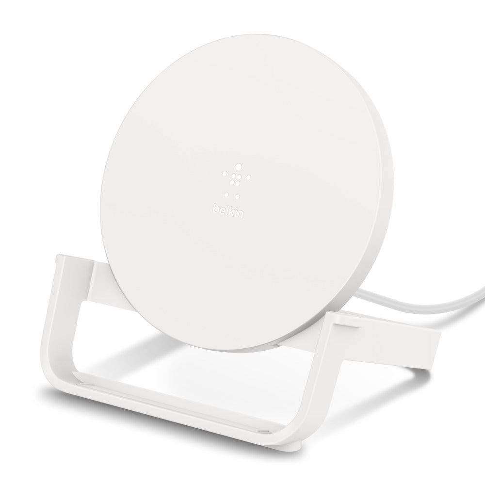 Belkin Boost Charge Qi Wireless 10W Stand inkl. Micro-USB Kabel + Netzteil, weiß Belkin Boost Charge Qi Wireless 10W Stand inkl. Micro-USB Kabel + Netzteil, weiß